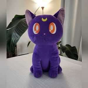 Sailor Moon Purple Cat Plush Toy